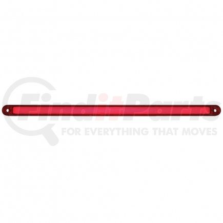 36862 by UNITED PACIFIC - Brake/Tail/Turn Signal Light - 24 LED Dual Function 12" "Glo", Bar Only, Red LED/Red Lens