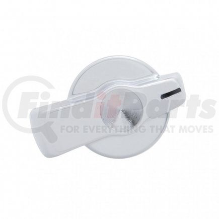 41170B by UNITED PACIFIC - A/C Control Knob - Bulk, Chrome Plated, Indented, for Freightliner (Old Model)