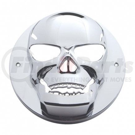 34016 by UNITED PACIFIC - Clearance Light Bezel - 2.5" Skull