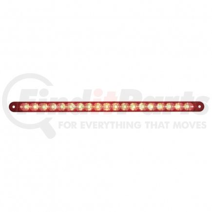 39774 by UNITED PACIFIC - Turn Signal Light - 12" Turn Signal Reflector Light Bar- Red LED/Lens