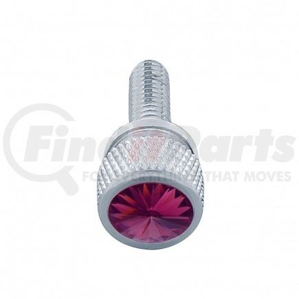 23811 by UNITED PACIFIC - Dash Panel Screw - Dash Screw, Short, with Purple Diamond, for Kenworth