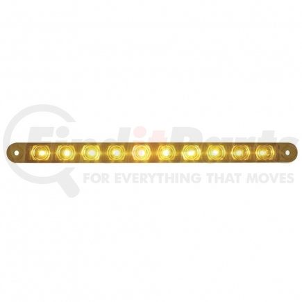 38942B by UNITED PACIFIC - Turn Signal Light - Bulk, 10 LED, 9" Bar, Amber LED/Lens