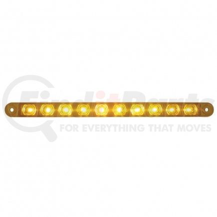 38942 by UNITED PACIFIC - Turn Signal Light - 10 LED, 9" Bar, Amber LED/Lens