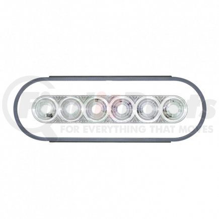 37009 by UNITED PACIFIC - Back Up Light - "Glo", 6", Oval
