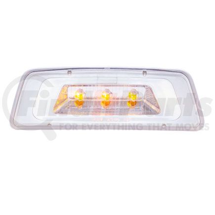 36748 by UNITED PACIFIC - Turn Signal/Parking Light - 3 LED, Amber LED/Clear Lens, for Kenworth T680/T700/T880
