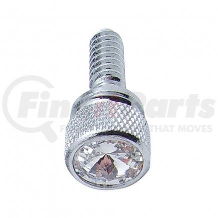 23807 by UNITED PACIFIC - Dash Panel Screw - Dash Screw, with Clear Diamond, for Peterbilt