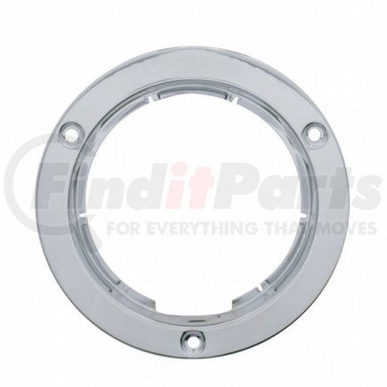 20549B by UNITED PACIFIC - Clearance Light Bezel - Mounting Bezel, Stainless Steel, for 4" Round Light