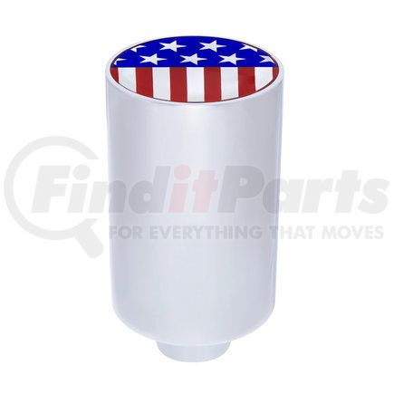 23772 by UNITED PACIFIC - Air Brake Valve Control Knob - 3", US Flag