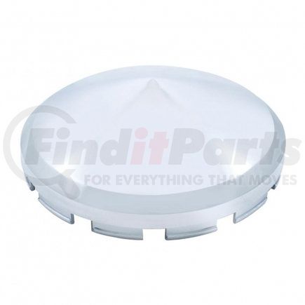 10258 by UNITED PACIFIC - Axle Hub Cover - Axle Cover Hub Cap, Front, Pointed