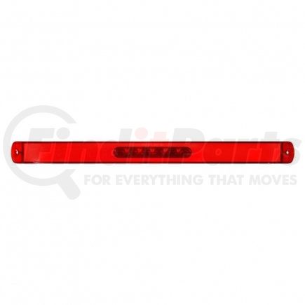 37080 by UNITED PACIFIC - Brake/Tail/Turn Signal Light - LED Stop/Turn/Tail "Glo" Light Bar Red