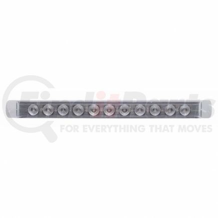 38464B by UNITED PACIFIC - Turn Signal Light - 11 LED 17" Turn Signal Light Bar Only, Amber LED/Clear Lens