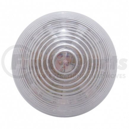 38367B by UNITED PACIFIC - Clearance Light - Bulk, 2" Round Beehive Light, 9 LED, Red LED/Clear Lens