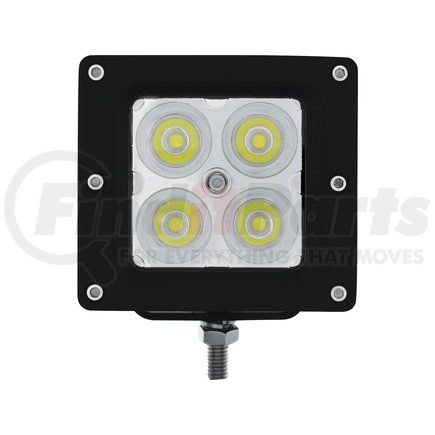 36534 by UNITED PACIFIC - Work Light - 4 High Power LED "X2", Spot Light