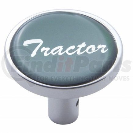 23336 by UNITED PACIFIC - Air Brake Valve Control Knob - "Tractor" Long, Green Glossy Sticker