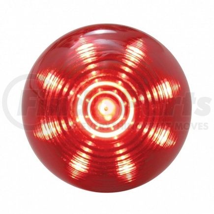 38169B by UNITED PACIFIC - Clearance Light - Bulk, 2" Round Beehive Light, 9 LED, Red LED/Lens