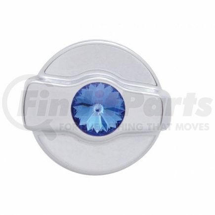 41302 by UNITED PACIFIC - Windshield Wiper Control Knob - Wiper Dial Knob, with Blue Diamond, for Kenworth