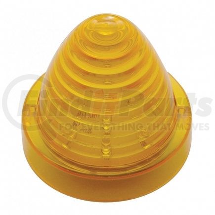 38278B by UNITED PACIFIC - Truck Cab Light - 13 LED Beehive Truck-Lite Style, Amber LED/Amber Lens