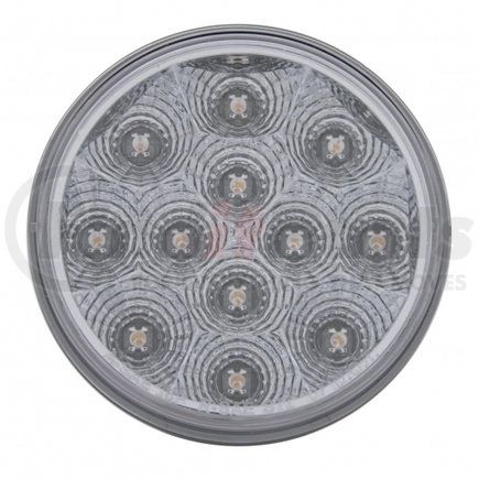 39510 by UNITED PACIFIC - Auxiliary Light - 12 LED 4" Reflector Auxiliary/Utility Light, White LED/Clear Lens