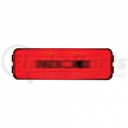 36993 by UNITED PACIFIC - Clearance Light - Rectangular GloLight, 10 LED, Red LED/Lens