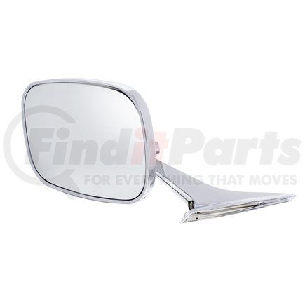 110294 by UNITED PACIFIC - Door Mirror - LH, Exterior, Rectangular, for 1968-1972 Chevy Passenger Car