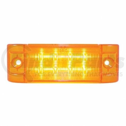 38670B by UNITED PACIFIC - Clearance/Marker Light, Amber LED/Amber Lens, Rectangle Design, 8 SMD LED