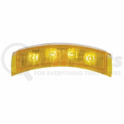 38505 by UNITED PACIFIC - Turn Signal Light - 4 LED, on Headlight, Amber LED/Lens