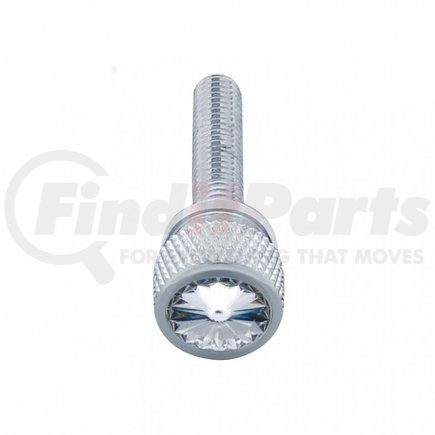 23820B by UNITED PACIFIC - Dash Panel Screw - Dash Screw, Long, with Clear Diamond, for Kenworth