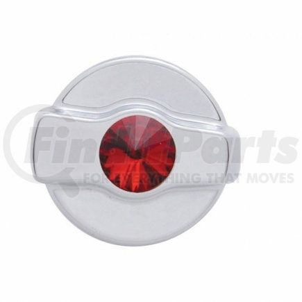 41306 by UNITED PACIFIC - Windshield Wiper Control Knob - Wiper Dial Knob, with Red Diamond, for Kenworth