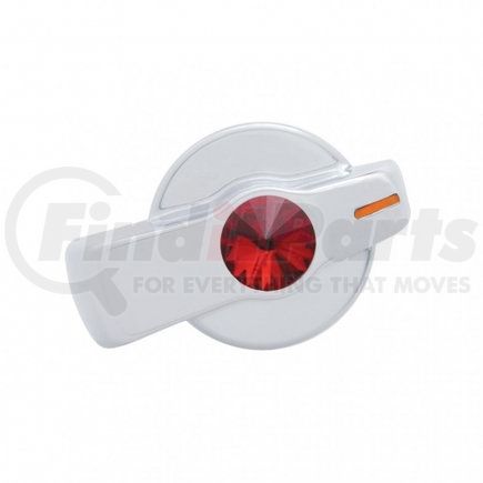 42027 by UNITED PACIFIC - A/C Control Knob - "Signature" (Newer Model), with Red Diamond, for Freightliner