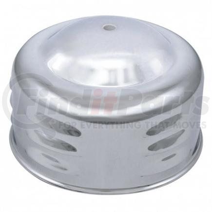 A6216-10 by UNITED PACIFIC - Air Cleaner Cover - 2-5/8" Louvered, Mushroom Style