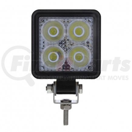 36854 by UNITED PACIFIC - Work Light - Vehicle-Mounted, 4 High Power, 3-Watt LED, Compact