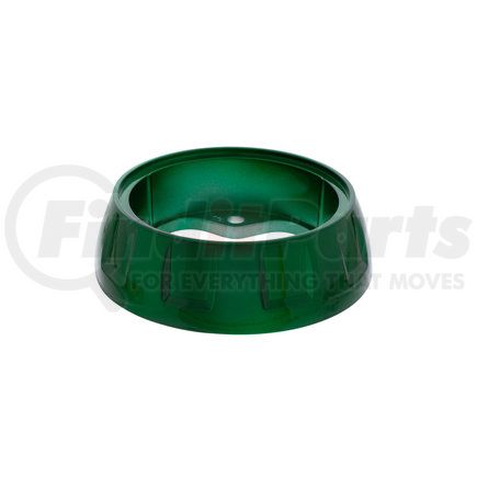88285 by UNITED PACIFIC - Horn Button Bezel - Steering Wheel Horn Bezel, Emerald Green