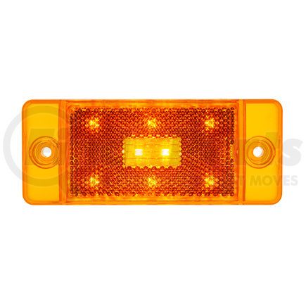 110804 by UNITED PACIFIC - Side Marker Light - Front, LED, Amber, for 1970-1977 Ford Bronco