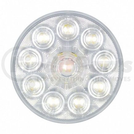 36680 by UNITED PACIFIC - Back Up Light - 4" Round, 20 LED, Competition Series, White LED, Clear Lens