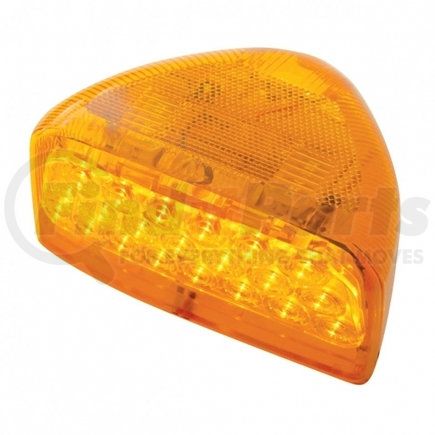 38550 by UNITED PACIFIC - Turn Signal Light - 31 LED, Amber LED/Amber Lens, for Peterbilt