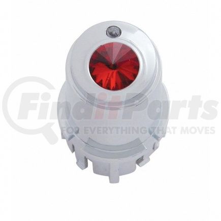 41196 by UNITED PACIFIC - A/C Control Knob - Red Diamond, for 2006+ Kenworth Center