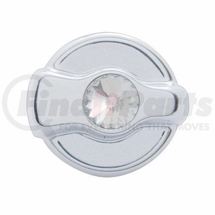 41324 by UNITED PACIFIC - A/C Control Knob - Clear Diamond, for Peterbilt Signature