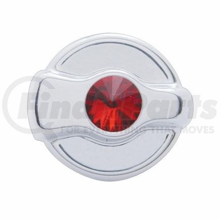 41327 by UNITED PACIFIC - A/C Control Knob - Red Diamond, for Peterbilt Signature