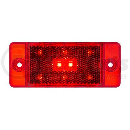 110805 by UNITED PACIFIC - Side Marker Light - Rear, LED, Red, for 1970-1977 Ford Bronco