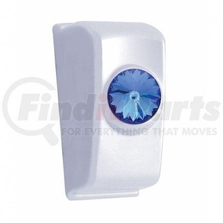 41353 by UNITED PACIFIC - Rocker Switch Cover - Rocker Switch Plug, with Blue Diamond, for 2006+ Kenworth