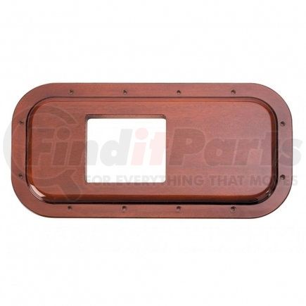 88043B by UNITED PACIFIC - Manual Transmission Shifter Plate - Shift Plate, Wood, for 2005+ Peterbilt