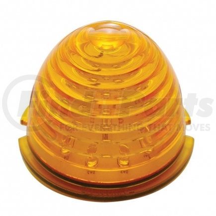 38154B by UNITED PACIFIC - Truck Cab Light - 17 LED Beehive, Amber LED/Amber Lens