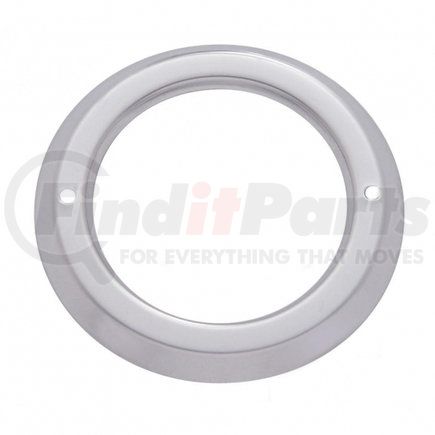20501 by UNITED PACIFIC - Clearance Light Bezel - Stainless Steel, for 2" Grommet Mounted Light