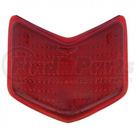 F4001 by UNITED PACIFIC - Tail Light Lens - Glass, for 1940 Ford Passenger Car