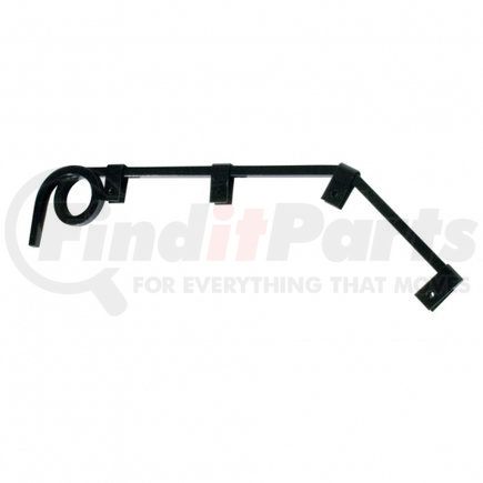 10613 by UNITED PACIFIC - Mud Flap Hanger - Black Angled, 1 Coil