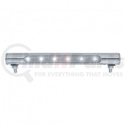 S2008LED by UNITED PACIFIC - Auxiliary Light Bar - Stainless Steel, White LED/Clear Lens, Universal Tube Light