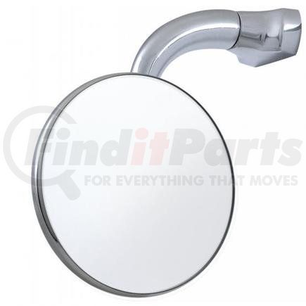 C5001-1CVX by UNITED PACIFIC - Door Mirror - 3”, Convex Peep, with Wide Angle Optics