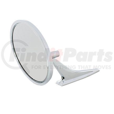 C687201 by UNITED PACIFIC - Mirror - Round, Exterior, Chrome, Die Cast, for 1966-1972 Chevy