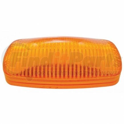 38187B by UNITED PACIFIC - Clearance Marker Light Lens - "Phantom I", Amber