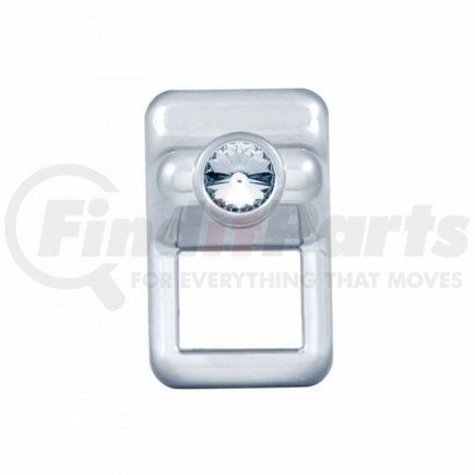 41654 by UNITED PACIFIC - Toggle Switch Cover - With Clear Diamond, for Volvo